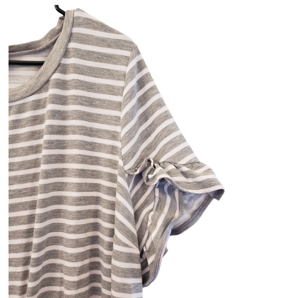 Lane Bryant Striped Dress - Picture 2 of 3